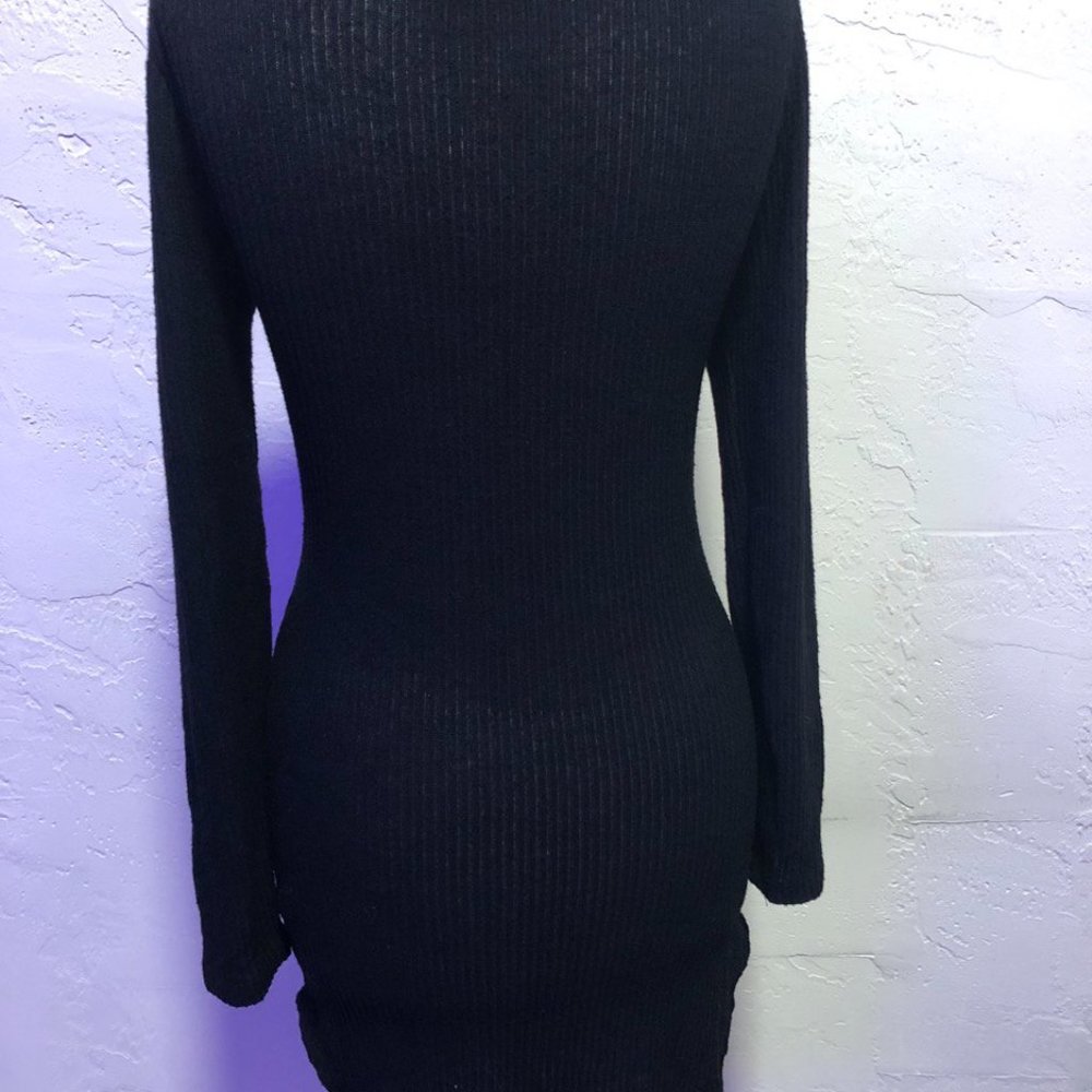 Little black sweater dress size M - Picture 2 of 5